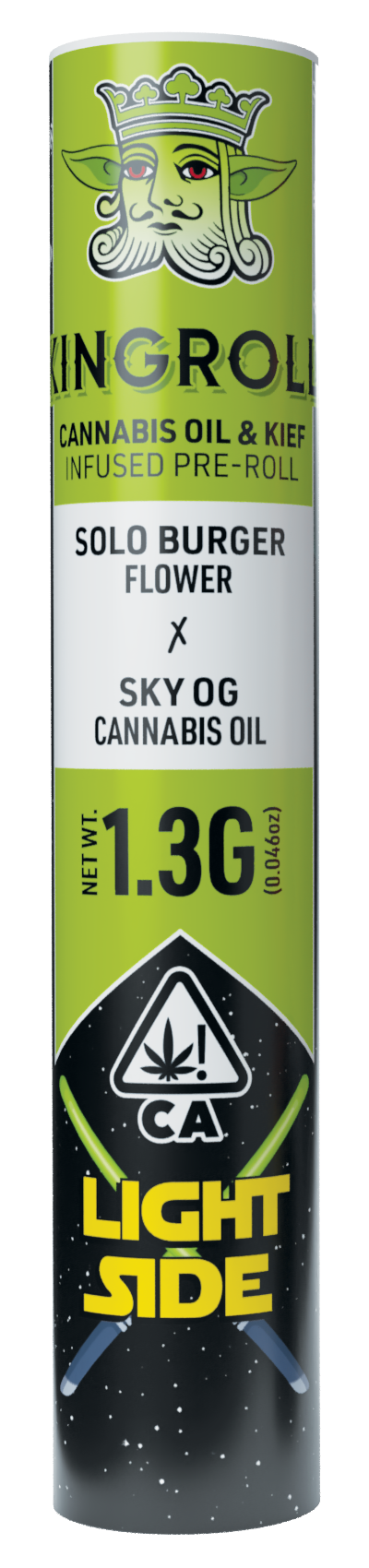 Photograph of product: 1.3G - INFUSED - SOLO BURGER x SKY OG
