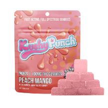Photograph of product: Gummies | Kushy Punch | Peach Mango [10pk]