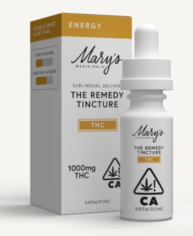 Photograph of product: Mary's Medicinals - Remedy TH-oui Tincture - Energy (1000mg)