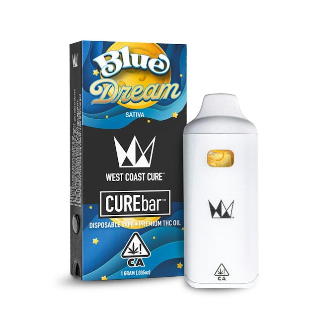 Photograph of product: Blue Dream 1g CUREbar Disposable - 