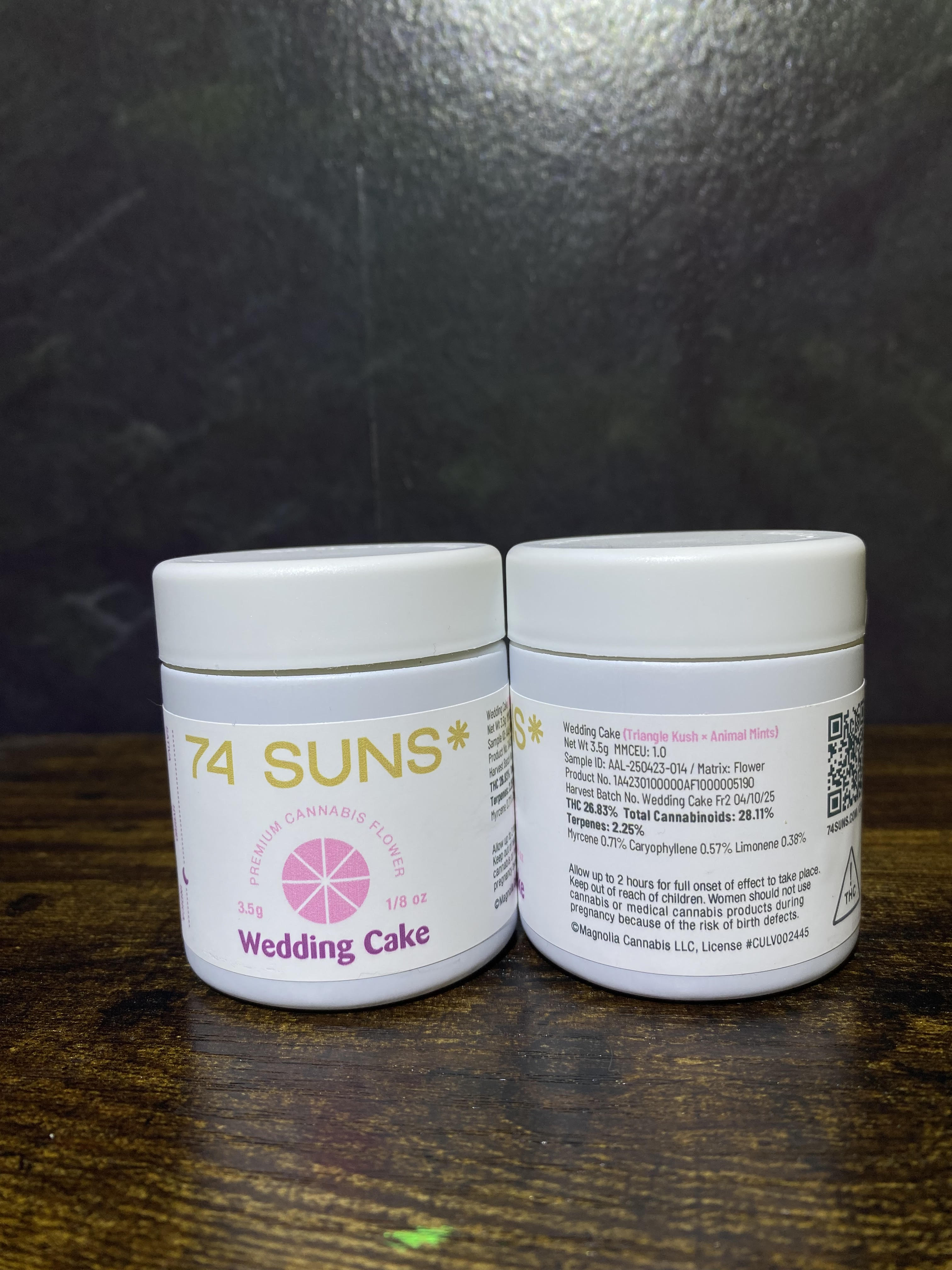 Photograph of product: Wedding Cake 74 Suns - 3.5g