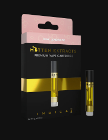 Photograph of product: Pink Lemonade | 510 Thread | 1g | Mitten Extracts