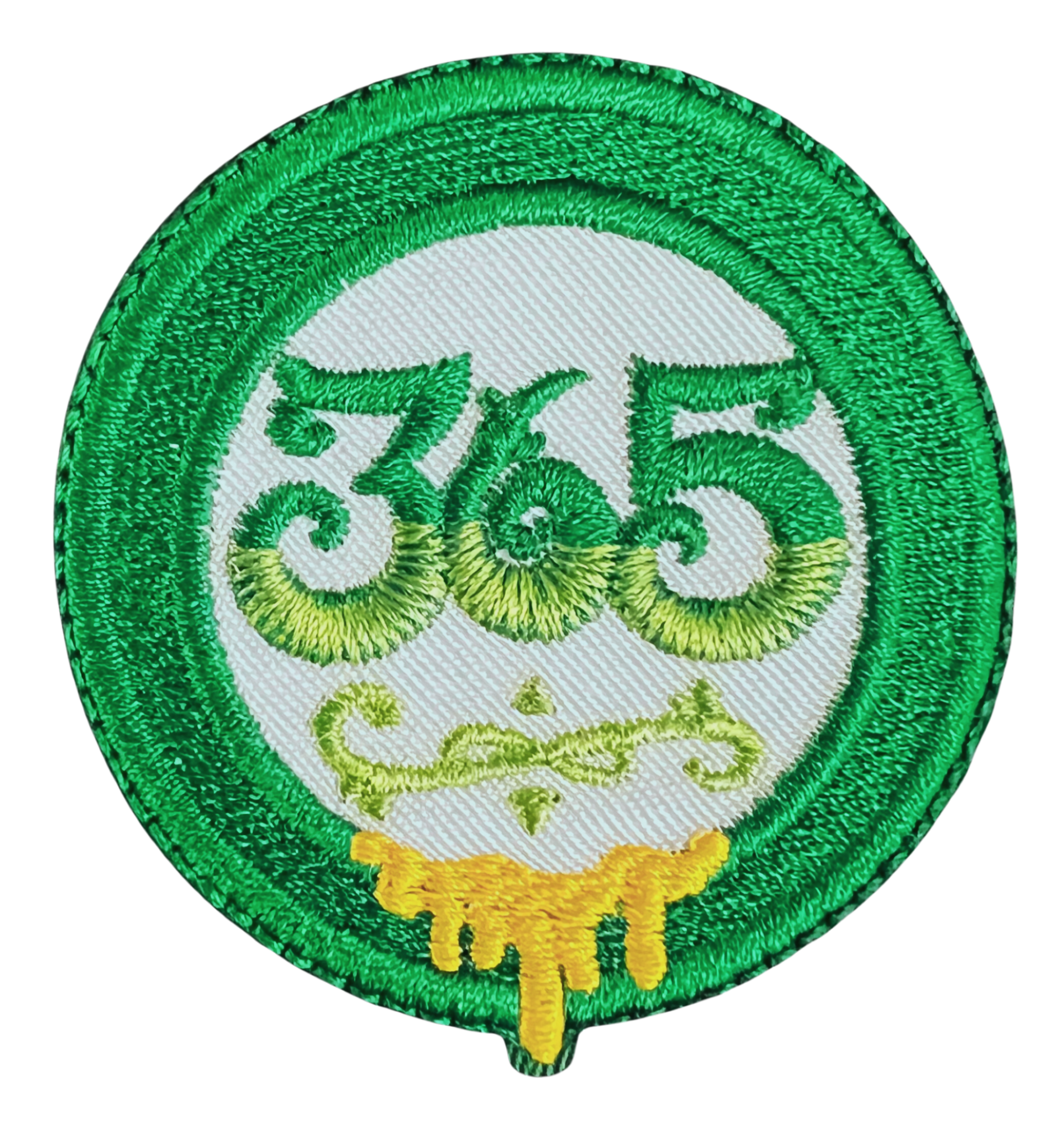 Photograph of product: Iron on 365 patch