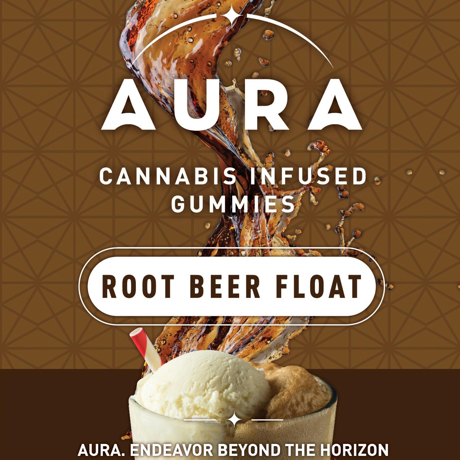 Photograph of product: Root Beer Float + CBG Gummies 110mg | 11pk - 