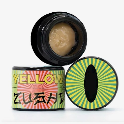 Photograph of product: Yellow Zushi Cold Cure Rosin | 1g