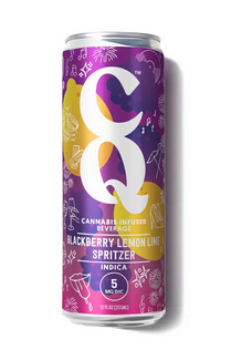 Photograph of product: Infused Seltzer - Blackberry Lemon Lime - 5mg