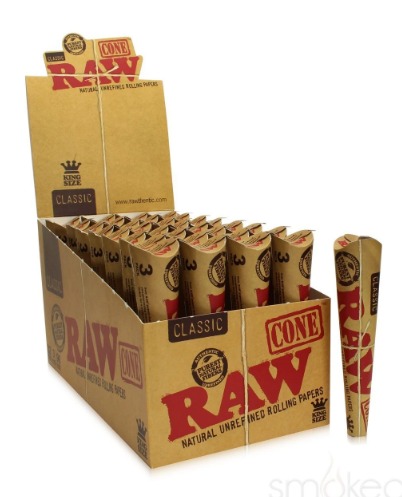 Photograph of product: Raw Classic King Size Cones