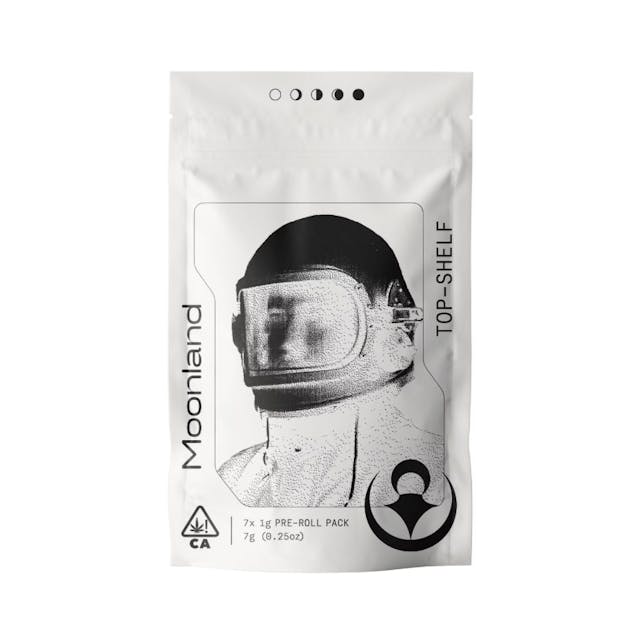 Photograph of product: Moonland Top Shelf Pack | Z.O. Pre Rolls 7-Pack - 7g - 