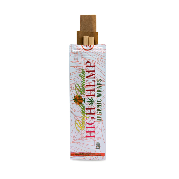 Photograph of product: High Hemp Organic Wraps Pineapple Paradise - 2 Pack
