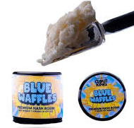 Photograph of product: Clout King - 2g Live au chocolat Rosin - Blue Waffles