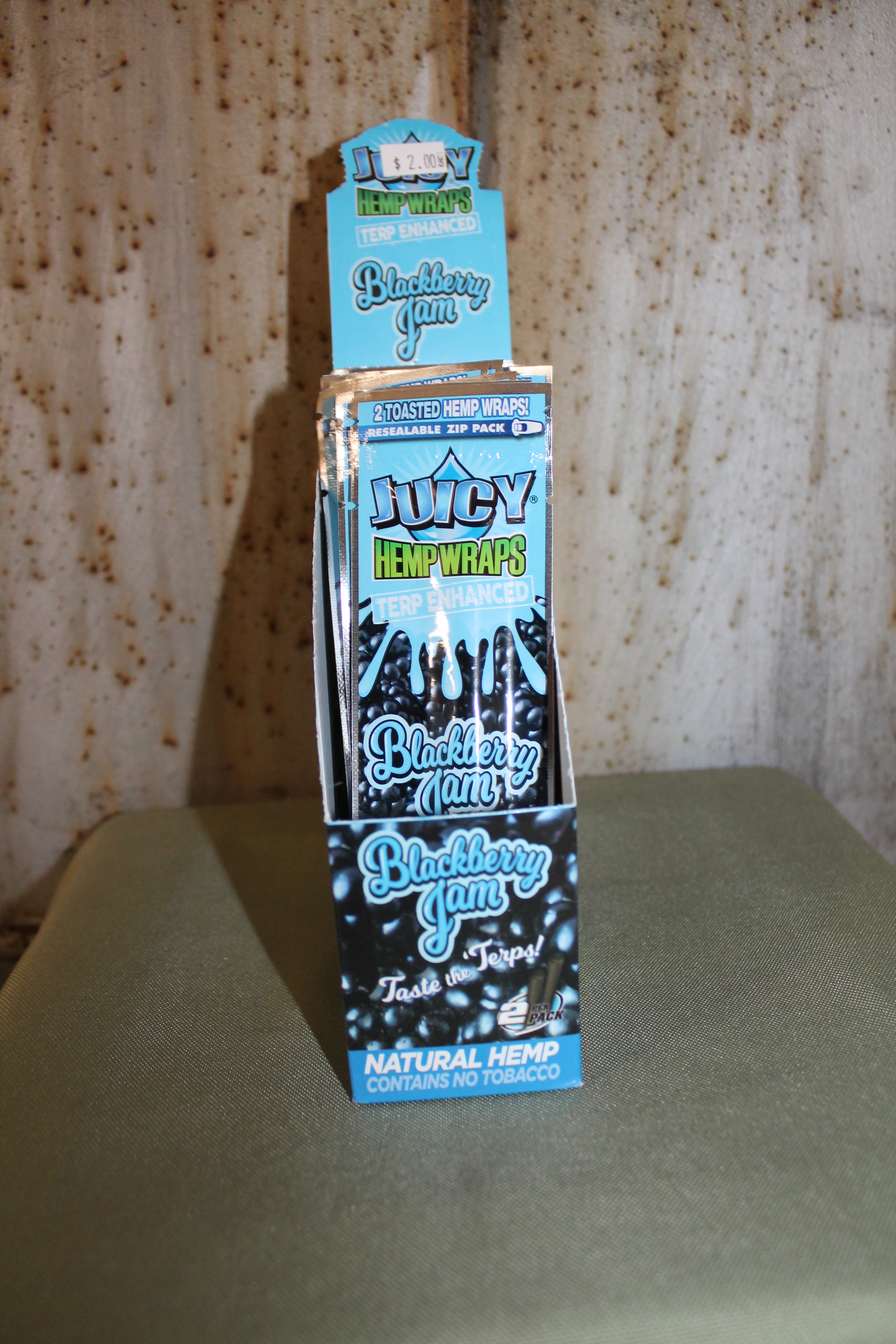 Photograph of product: RCD I Juicy Wraps Blackberry Jam
