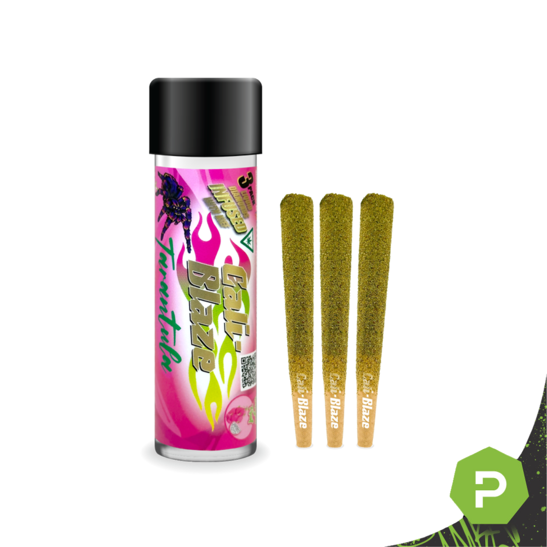 Photograph of product: Cali Blaze Infused Liquid Diamonds 3pk | Dragon Fruit
