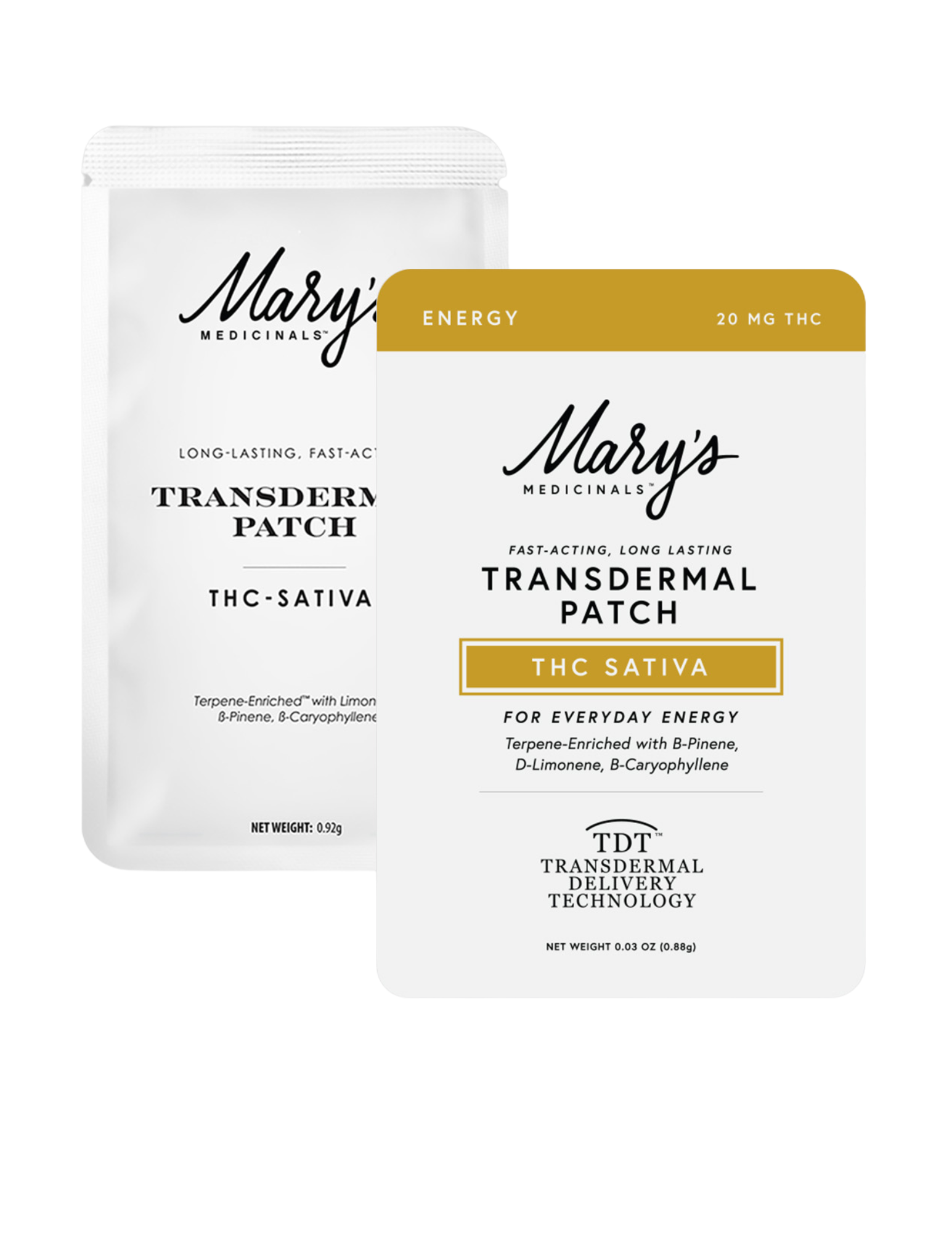Photograph of product: Mary's Medicinals - Energy Transdermal Patch - 20mg TH-oui