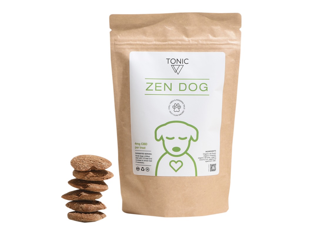 Photograph of product: Tonic | Zen Dog | CBD Dog Treats | 20pk