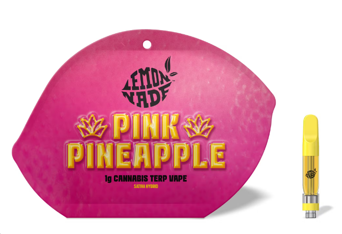 Photograph of product: Lemonnade - Pink Pineapple - - Cartridge - Oui'd