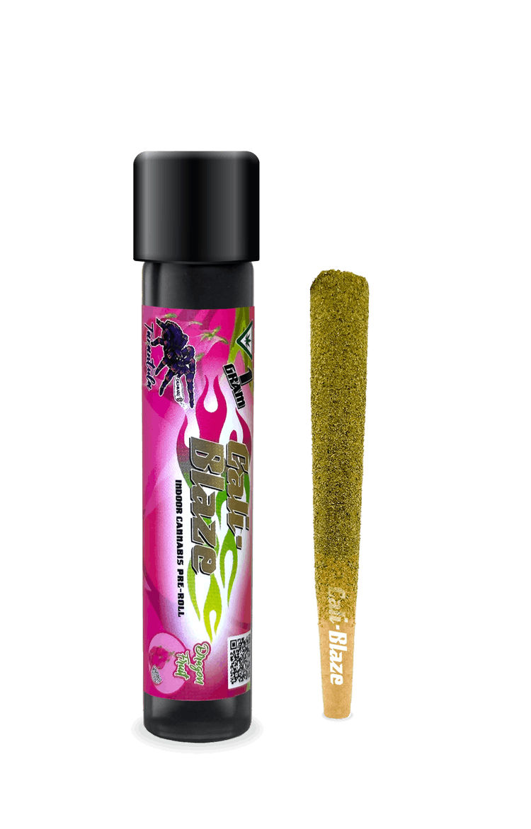 Photograph of product: Cali Blaze - Dragon Fruit Tarantula - 1g Infused Pre-Roll
