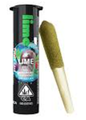 Photograph of product: Purple Zaza [I] Infused Preroll   Lime