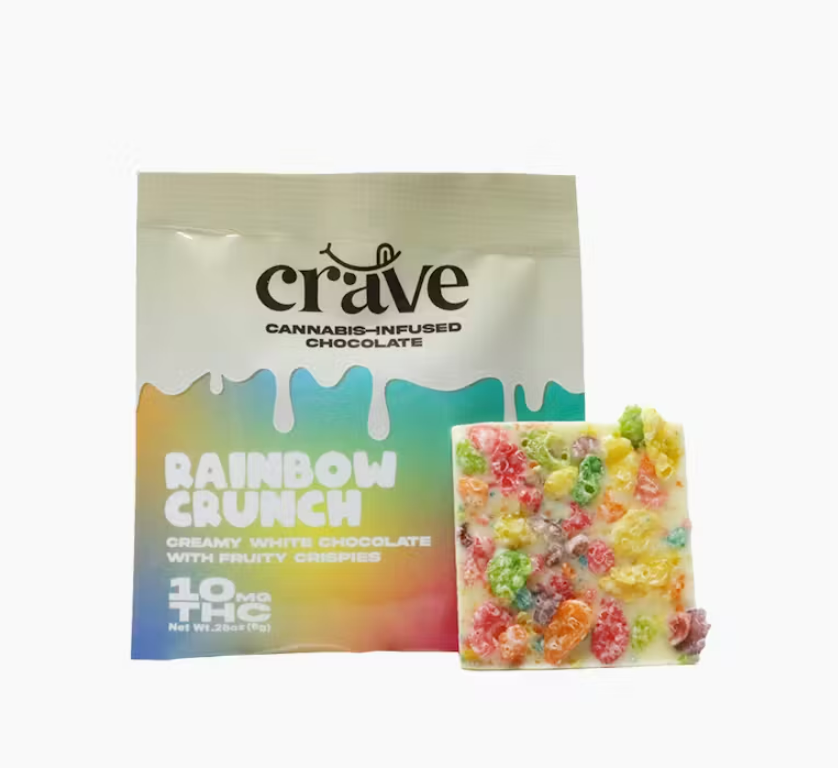 Photograph of product: *Candy Jar* Crave Chocolate | Rainbow Crunch | 10mg