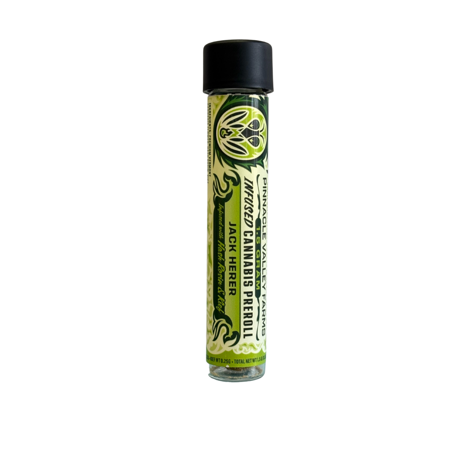 Photograph of product: Jack Herer I 1.5g Infused Pre-roll I Pinnacle Valley Farms