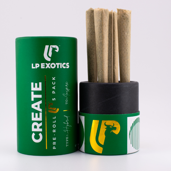 Photograph of product: LP Exotics Medulla 5pk Pre Rolls