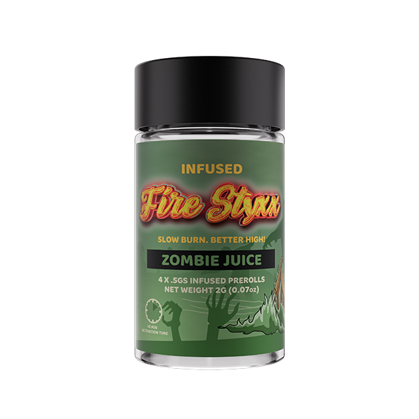 Photograph of product: Zombie Juice Fire Styxx | 4 X .5G