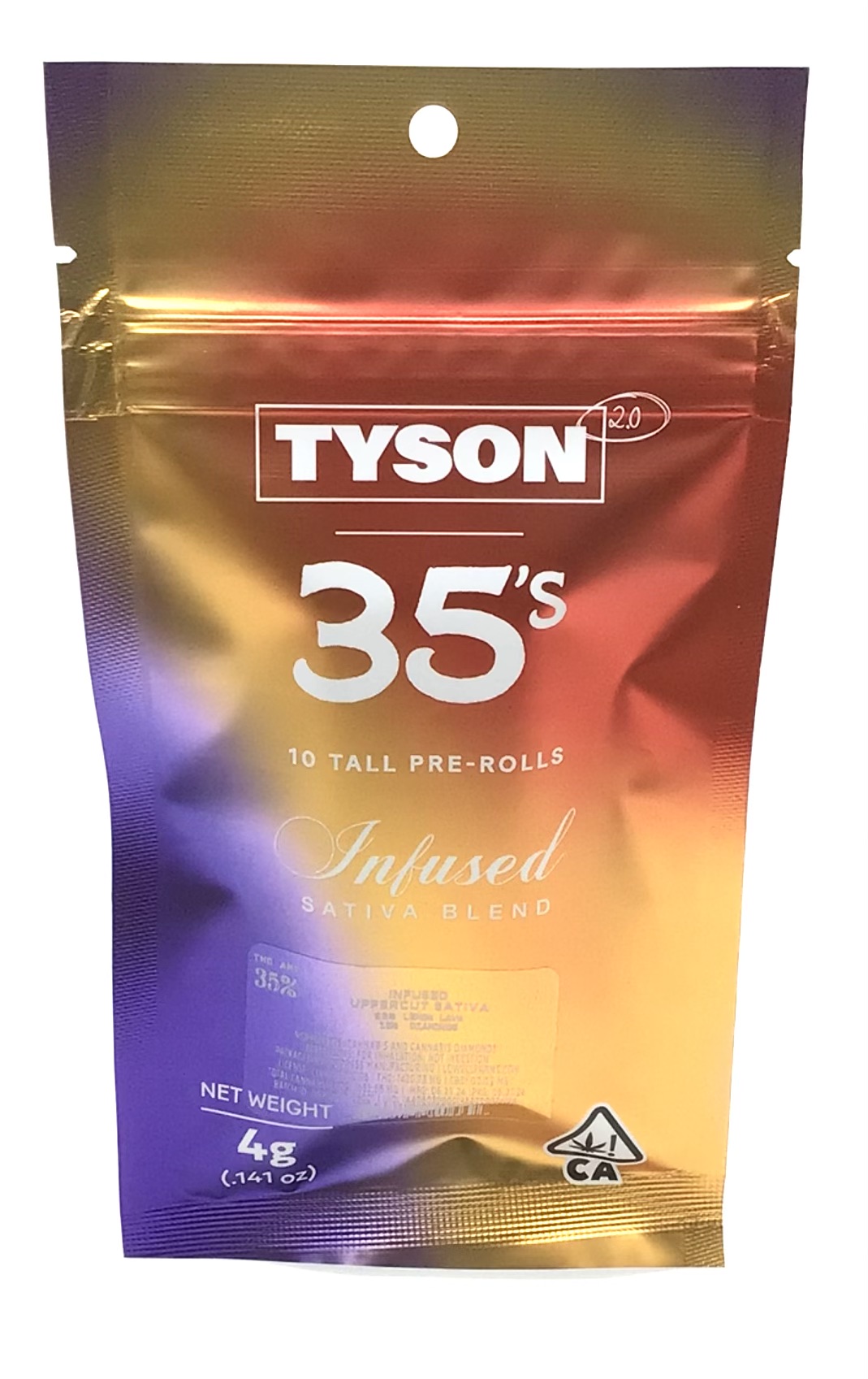 Photograph of product: 10PK - 35'S - INFUSED - UPPERCUT Oui'd