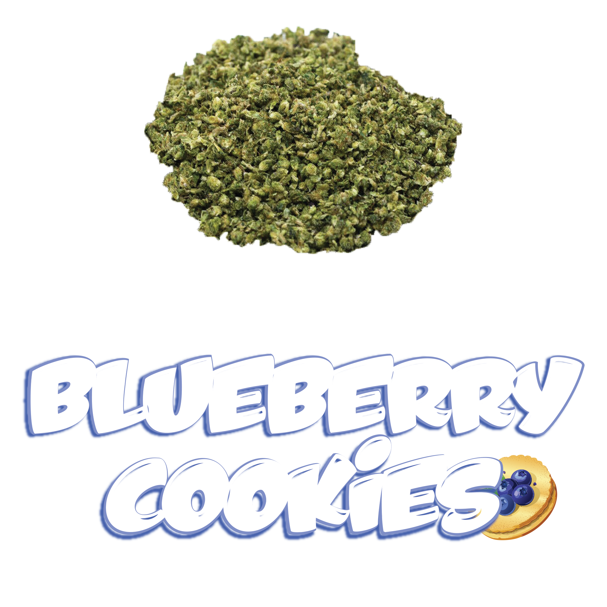 Photograph of product: PreGround Blueberry Cookies - 7g
