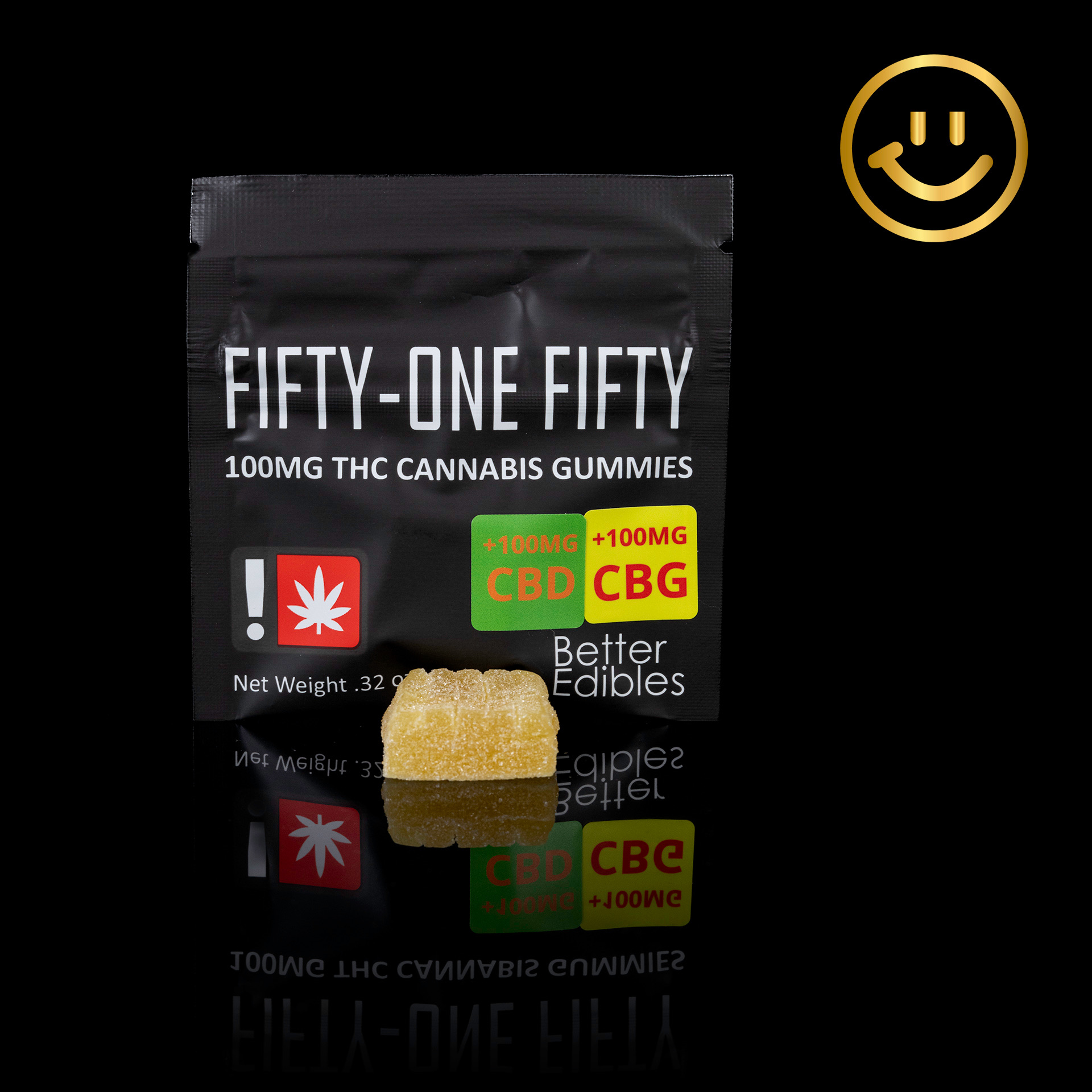 Photograph of product: Fifty-One Fifty | TH-oui+CBD+CBG Gummy | 100mg