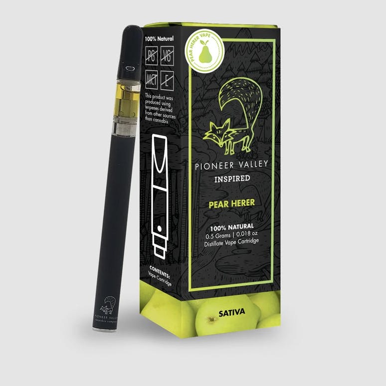 Photograph of product: Pioneer Valley I Pear Herer (S) .5g Vape