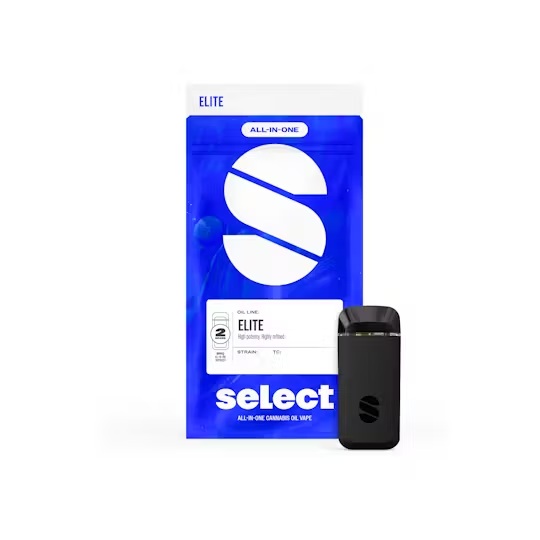 Photograph of product: Elite: Pineapple Skunk Briq AIO Disposable Vape | 2g