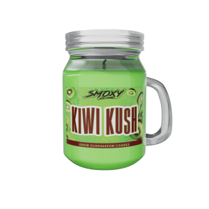Photograph of product: Smoxy Candles | Kiwi Kush | Mini