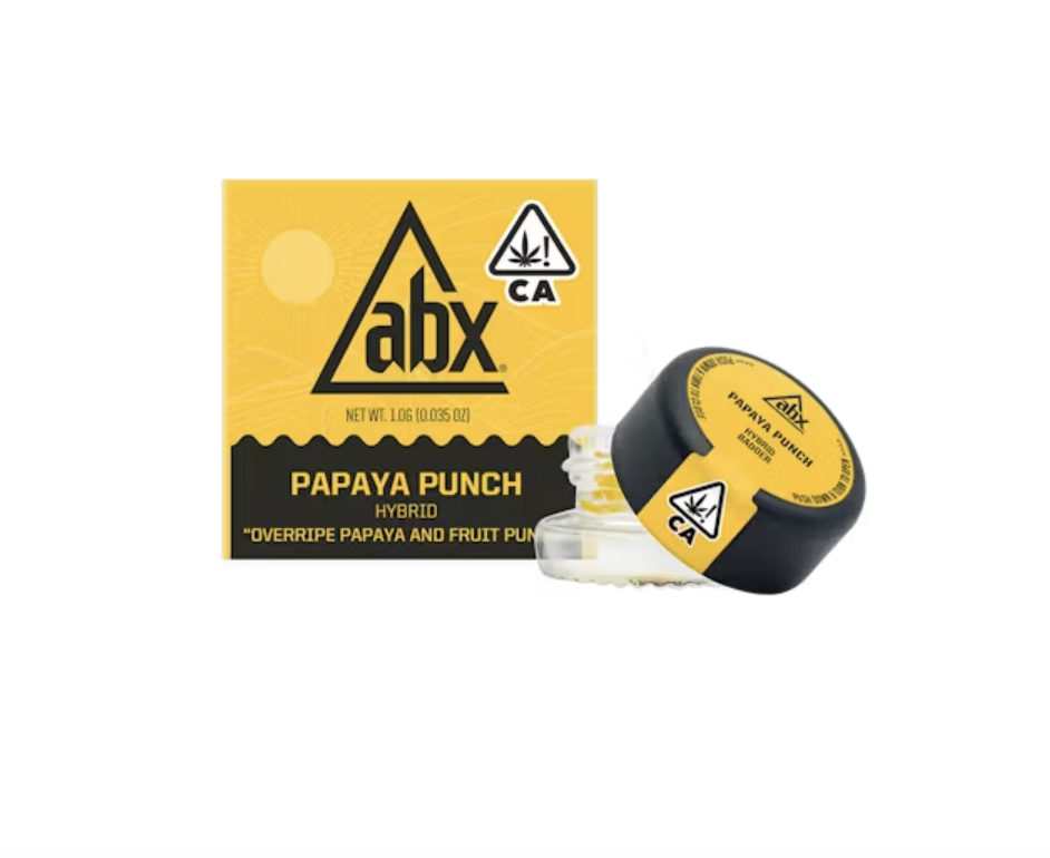 Photograph of product: ABX | Badder Papaya Punch | 1g