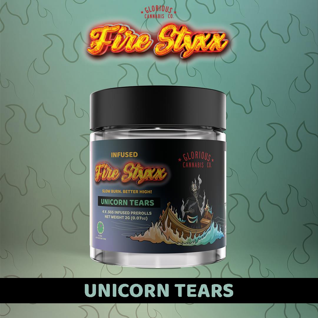 Photograph of product: AU GCC: Unicorn Tears Fire Styxx Multi-Pack (4 x