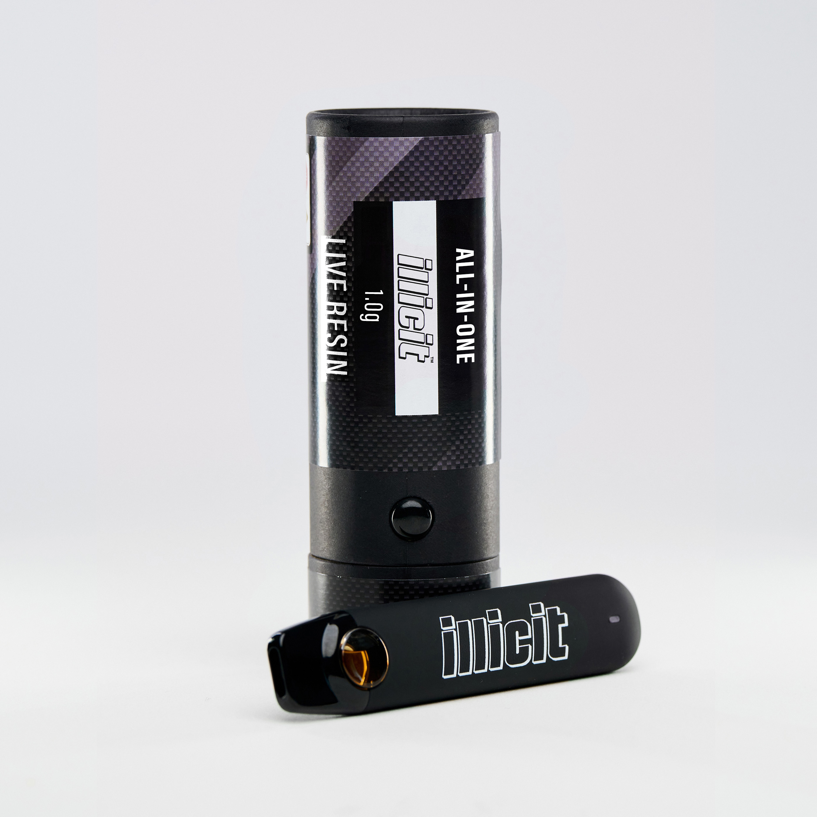 Photograph of product: Illicit | Planet Of The Grapes (H) Disposable Live Resin Vape | 1g