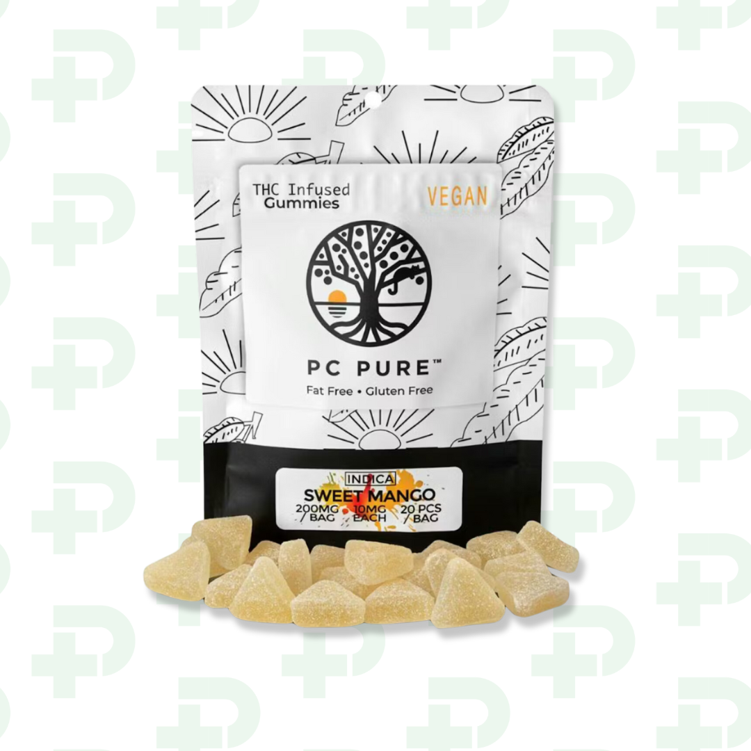 Photograph of product: PC Pure 200mg Gummy - Oui'd - SWEET MANGO