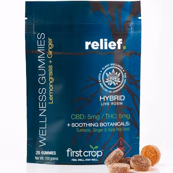 Photograph of product: First Crop | RELIEF 1:1 | 100mg
