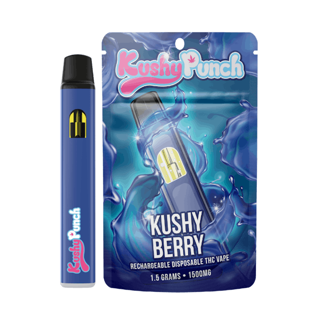 Photograph of product: Kushy Berry | 1g Disposable - 