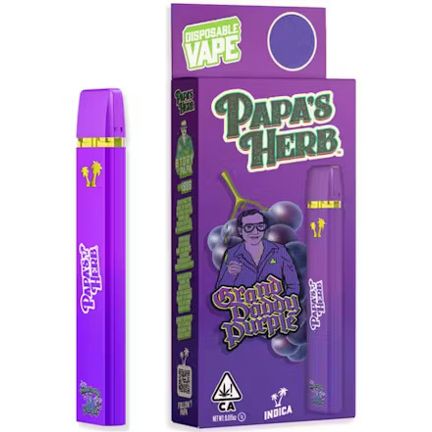Photograph of product: Grand Daddy Purple All In One Vape - 