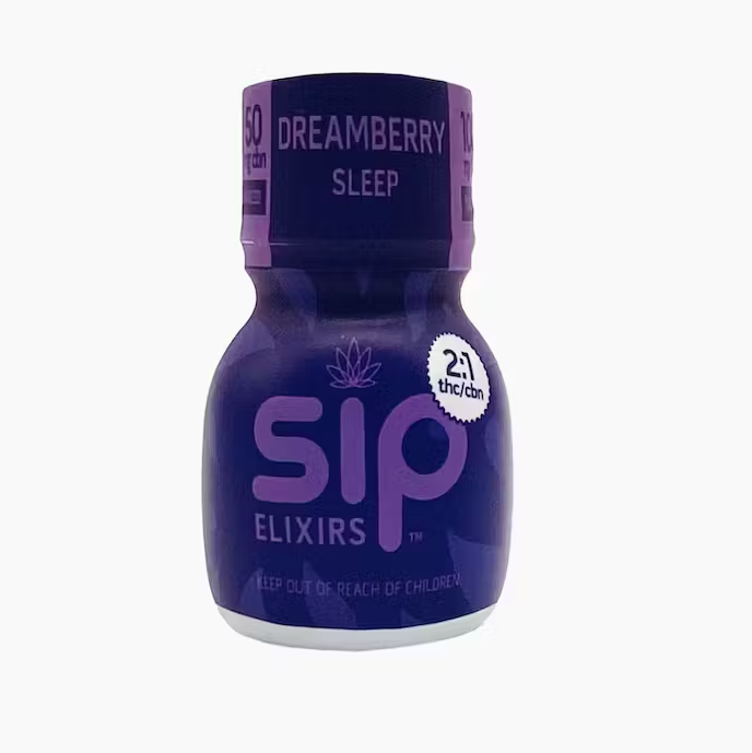 Photograph of product: Sip Elixirs Dreamberry Beverage 100mg 1.75oz