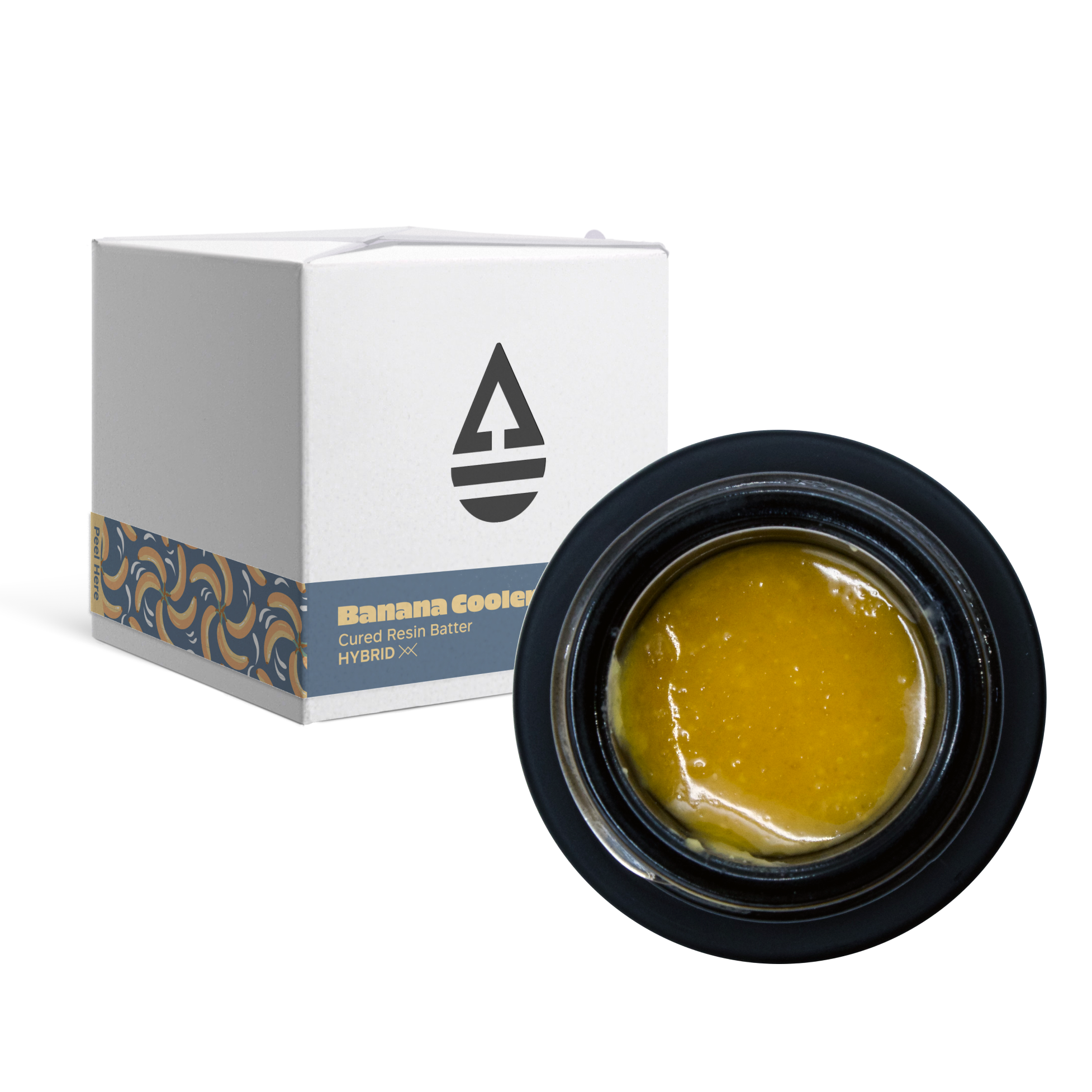 Photograph of product: Banana Cooler | Cured Resin Batter 3.5g | Hybrid
