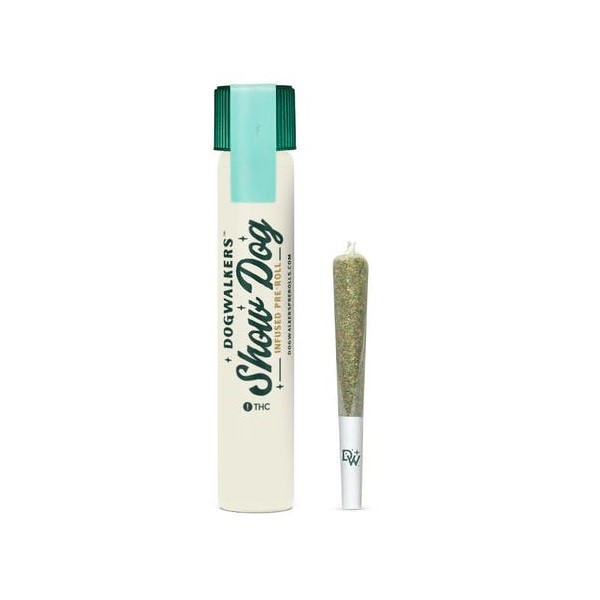 Photograph of product: Big Dogs | White Fire OG | Pre-Roll | Infused Pre-Roll | 1g