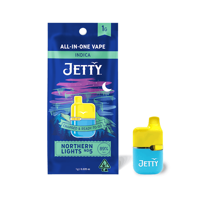 Photograph of product: Northern Lights #5 High TH-oui All-in-One Mini Tank Vape 1g