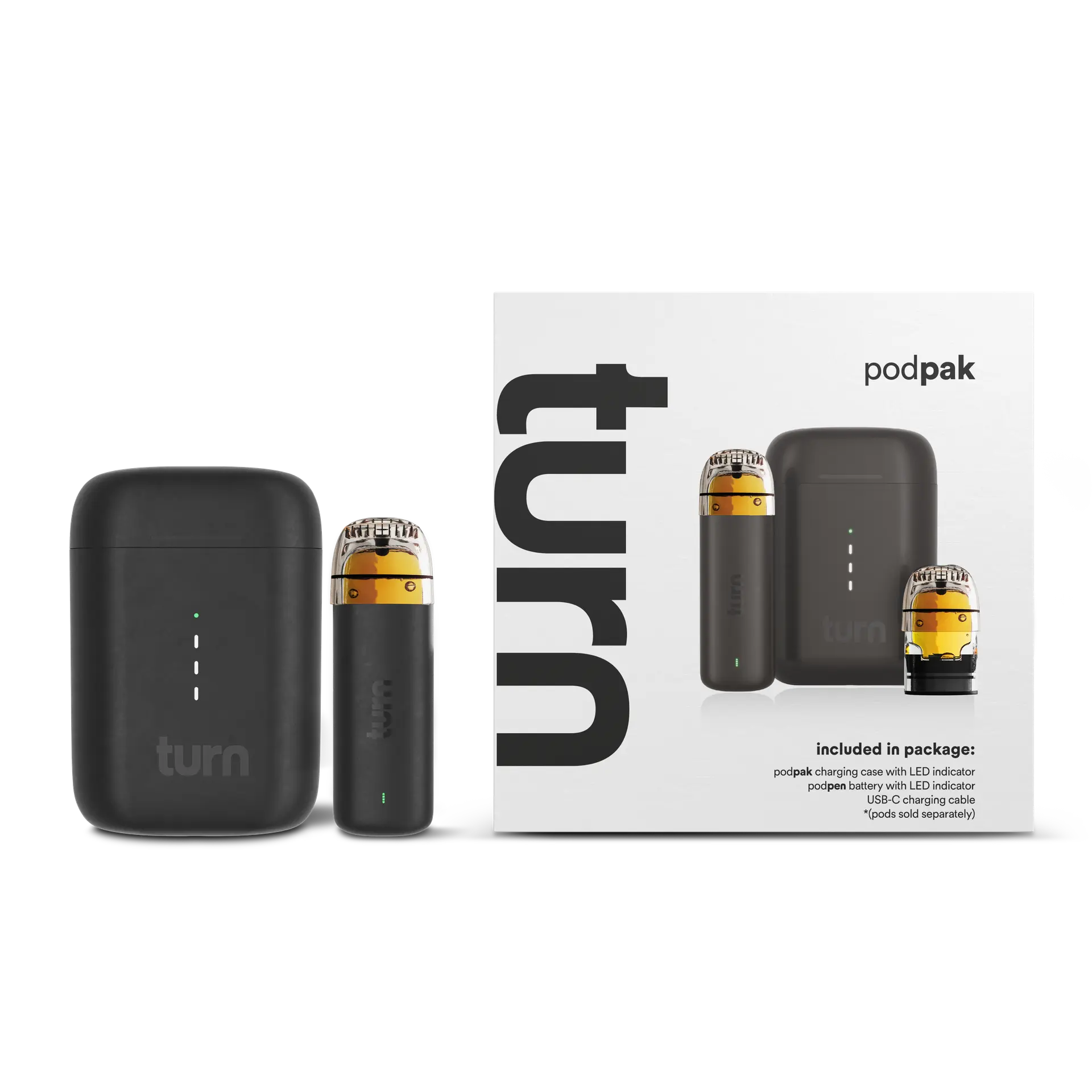 Photograph of product: Battery | Turn | Podpak | Black