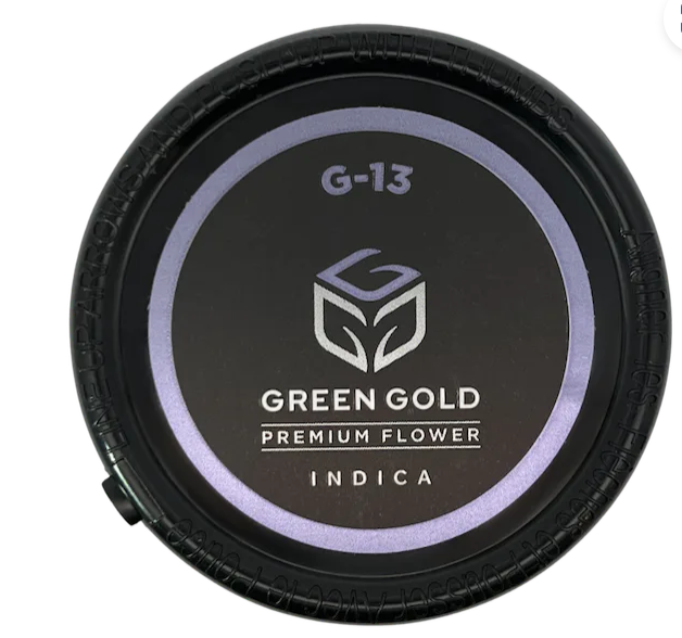 Photograph of product: GreenGold | G-13 | Flower (I) - 3.5g
