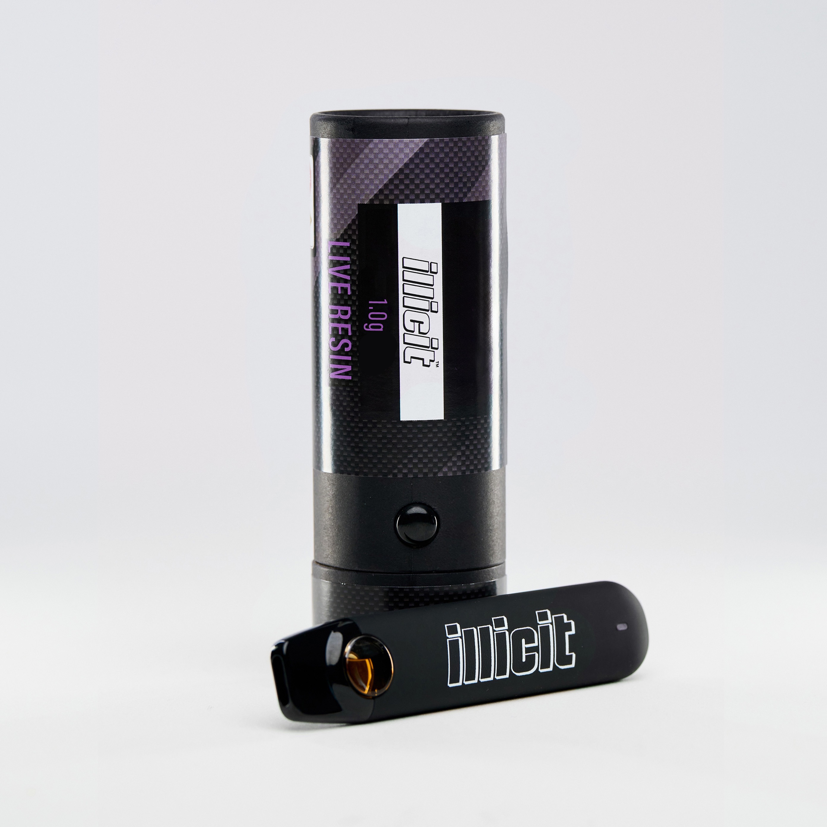 Photograph of product: Illicit | Live Resin Disposable | Planet Of The Grapes 1g
