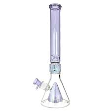 Photograph of product: Prism | Tall Percolated Beaker Single Stack | Grape Jolly Rancher and Sapphire Color