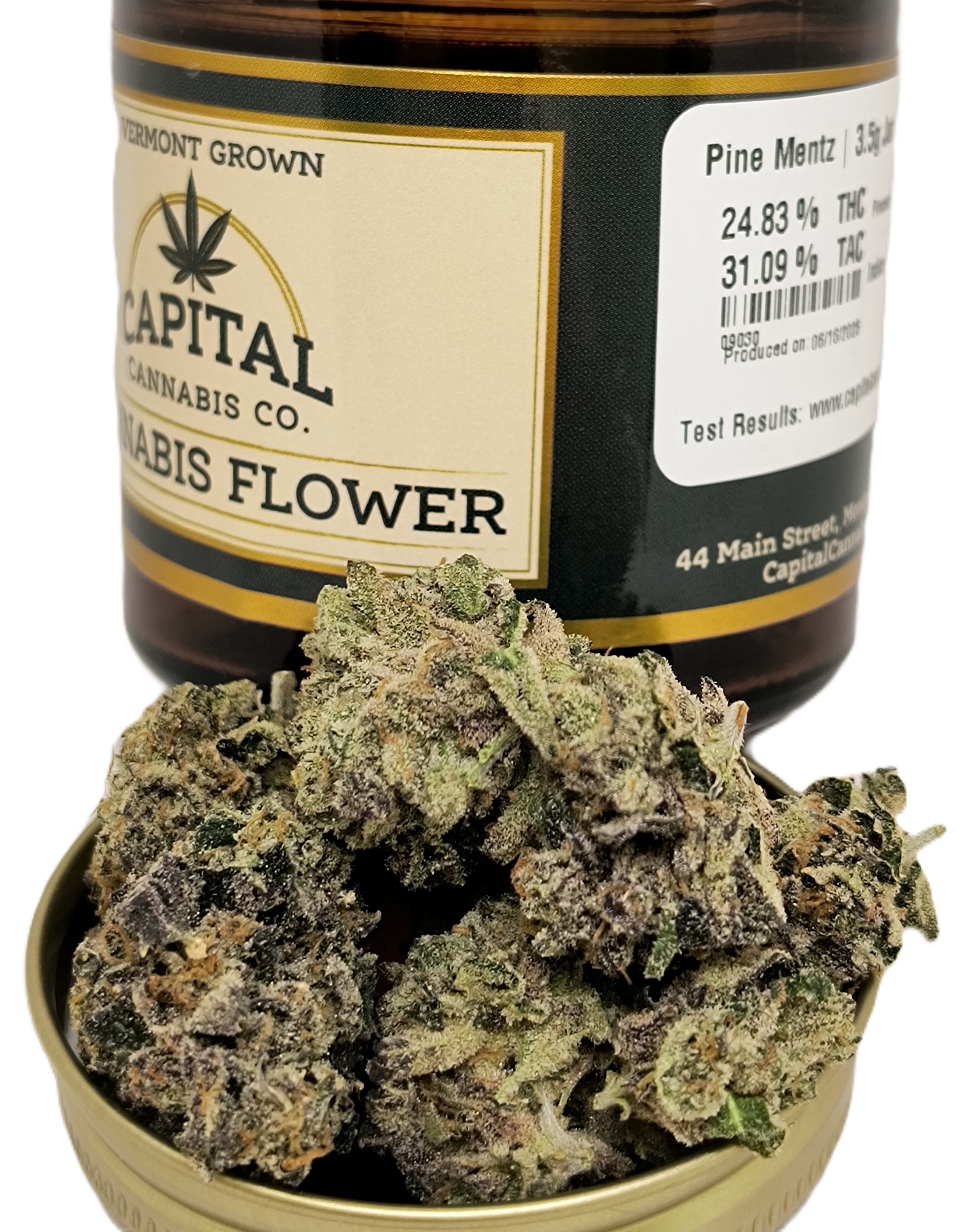 Photograph of product: Pine Mentz Jar | High Altitude - 3.5g