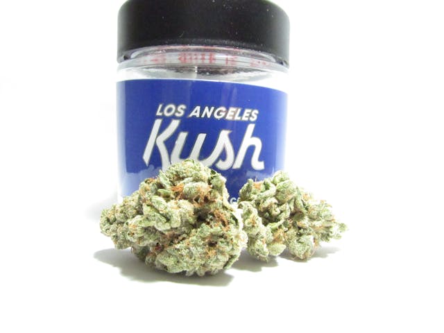 Photograph of product: LA Kush 1/8 Blue Box OG - Blue Box OG