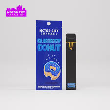 Photograph of product: MCC - Disposable Vape Cart - Blueberry Donut - Hybrid