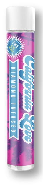 Photograph of product: California Love - Strawberry Banana .7g 2pk Infused Preroll - 